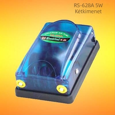 Risheng RS-248A/348A/518A/628A akváriumi oxigénpumpa, 250 g