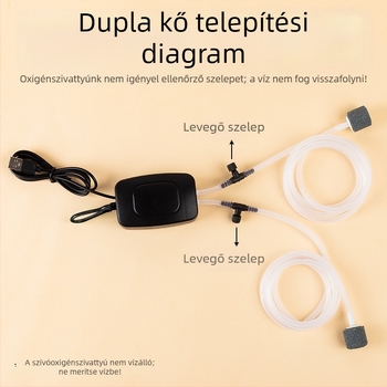 USB oxigénpumpa kültéri horgászathoz, hordozható akváriumi oxigénpumpa, 150 g, J3/J5 légpumpa kompatibilis, Márka: Other