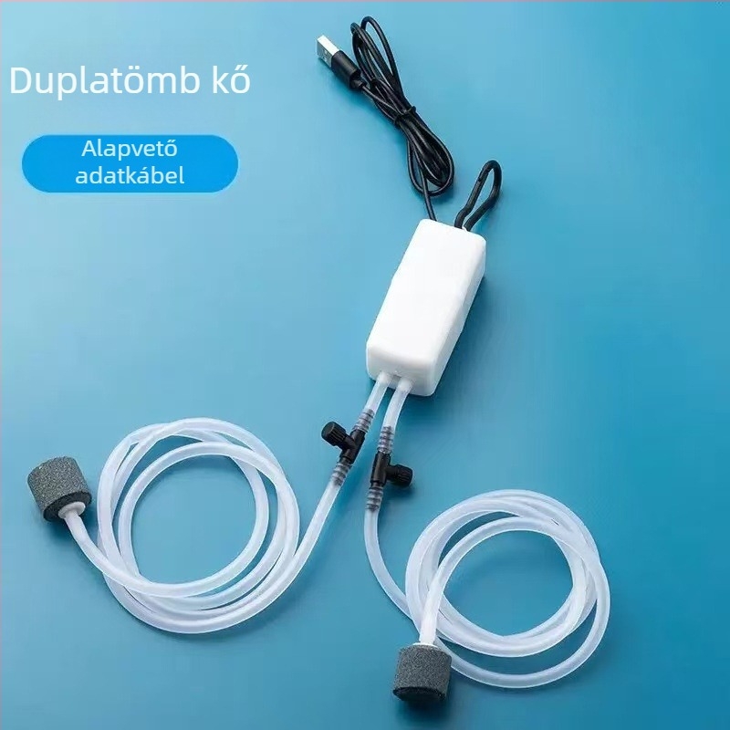 USB oxigénpumpa kültéri horgászathoz, hordozható akváriumi oxigénpumpa, 150 g, J3/J5 légpumpa kompatibilis, Márka: Other