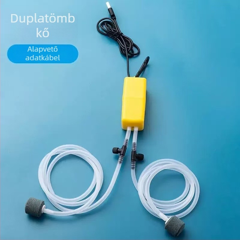 USB oxigénpumpa kültéri horgászathoz, hordozható akváriumi oxigénpumpa, 150 g, J3/J5 légpumpa kompatibilis, Márka: Other