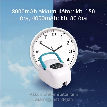 Újratöltető akvárium oxigénszivattyú – háztartási használat, oxigén-aerátor halaknak, kültéri horgászati típus