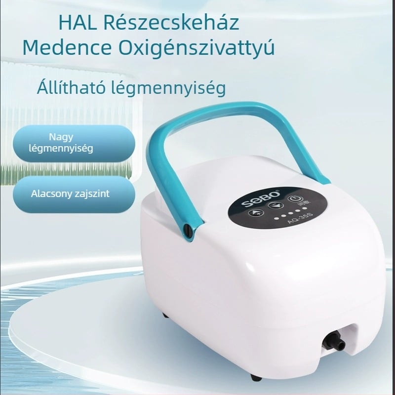 Újratöltető akvárium oxigénszivattyú – háztartási használat, oxigén-aerátor halaknak, kültéri horgászati típus