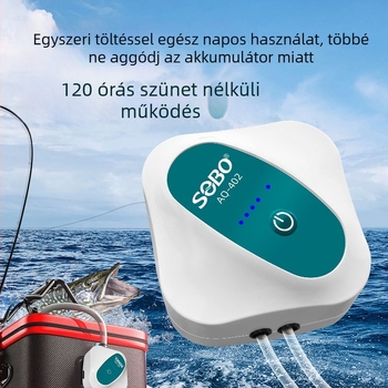 Oxigénpumpa Songbao AQ-401, AC tápegység, súly 500