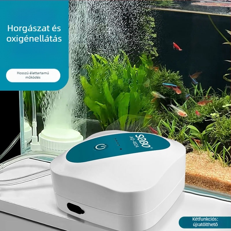 Oxigénpumpa Songbao AQ-401, AC tápegység, súly 500