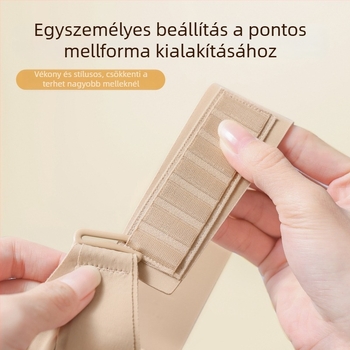 Teljes kosaras, seamless melltartó nagy mellhez – lift-up, nylon anyag, ultra vékony formázott kosár, hátul négy sor kapocs, fix dupla pánt