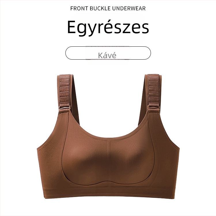 Teljes kosaras, seamless melltartó nagy mellhez – lift-up, nylon anyag, ultra vékony formázott kosár, hátul négy sor kapocs, fix dupla pánt
