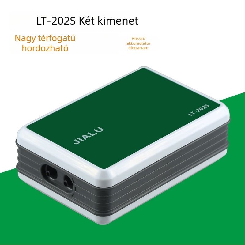 Jialu LT sorozatú csendes akváriumi oxigénpumpa, USB töltésű, AC/DC tápegységgel
