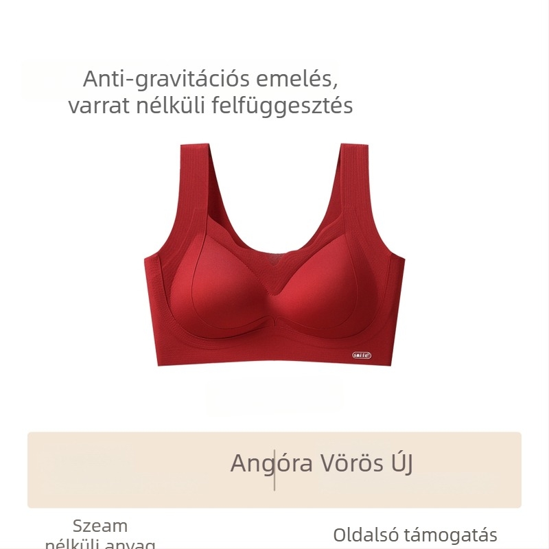 Push-Up melltartó, lélegző, teljes kosár, közepes formázott kosár, rögzített dupla pánt