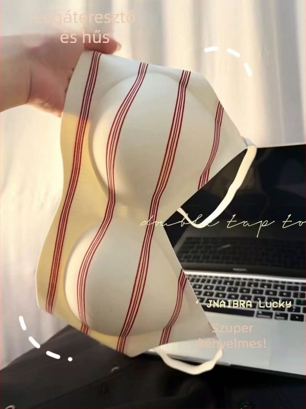 Nylon varrat nélküli melltartó formázó hatással, 3/4 kosár, merevítő nélkül, fix kettős pántok