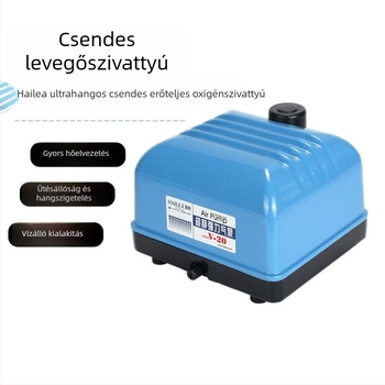 Haili oxigénszivattyú akvárium és tó számára – nagy teljesítmény, csendes, vízálló, modellek: V10, V20, V30, V60
