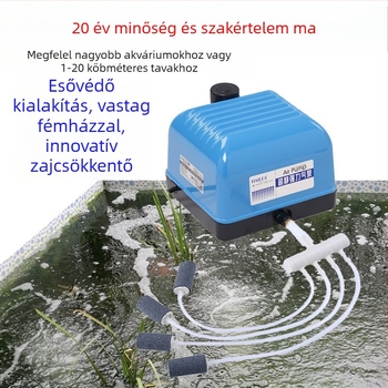 Haili oxigénszivattyú akvárium és tó számára – nagy teljesítmény, csendes, vízálló, modellek: V10, V20, V30, V60