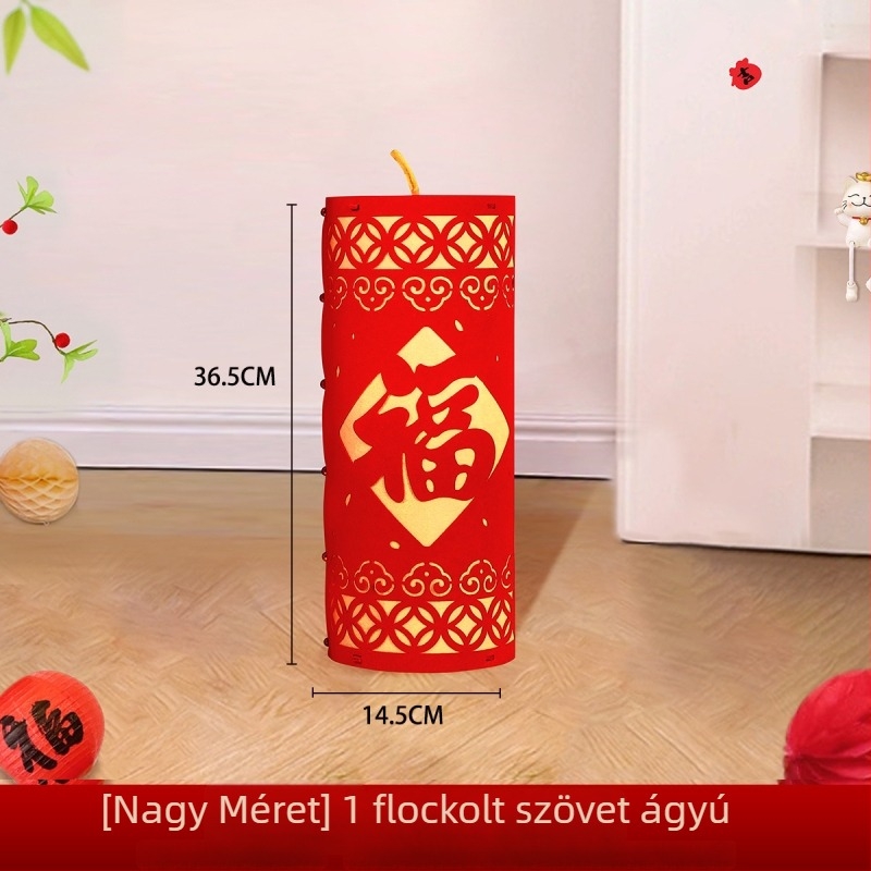 Hamis tűzijátékcső rekvizit helyszíni dekorációhoz, anyag: acél, stílus: animáció