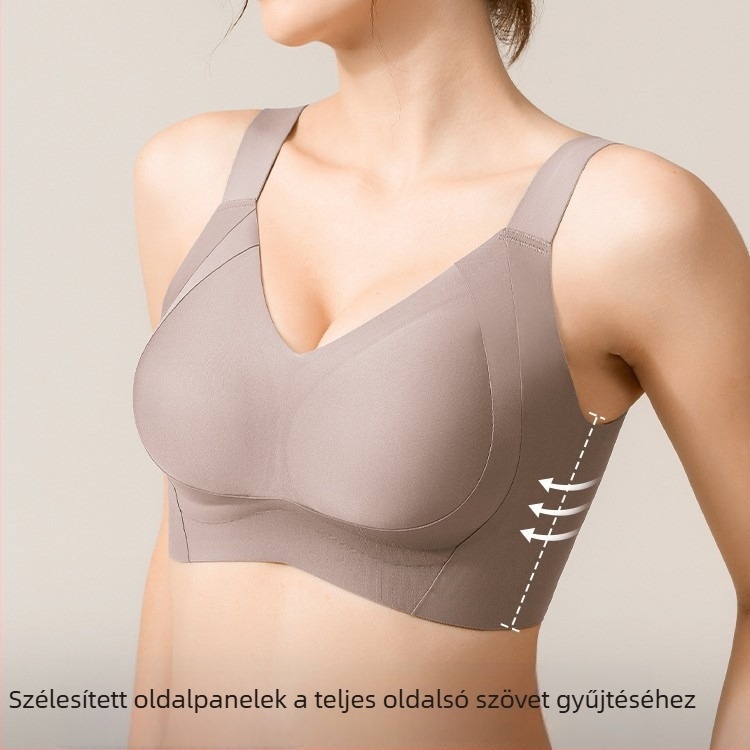 Melltartó állítható felső támasz, anti-nyúlás, teljes kosár, nyom nélkül, kényelmes