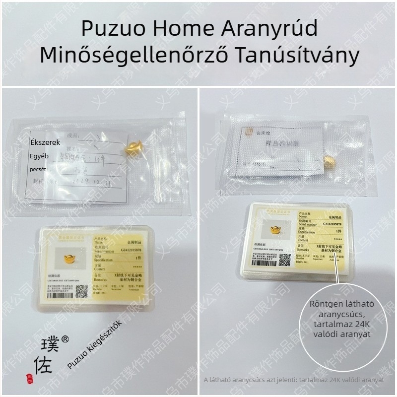 Fülbevalók – Négylevelű virág cirkóni bevonattal, réz alapanyagú, elektroplakolásos felület, vintage stílus – PZ Accessories