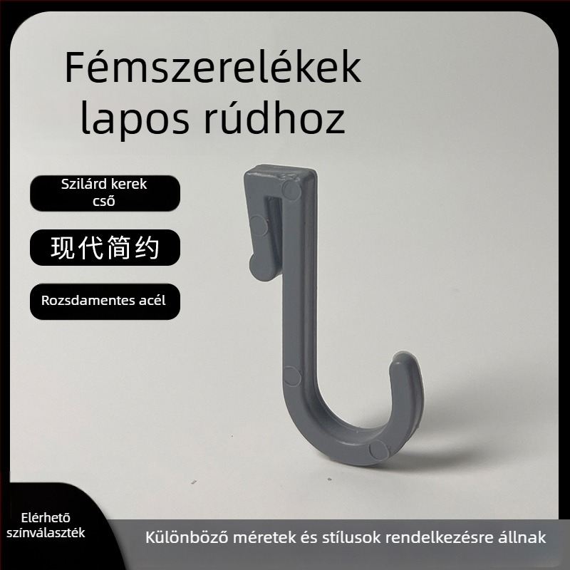 Műanyag kártyaakasztó – polírozott felület, minimalist stílus, furat nélküli telepítés. Anyag: műanyag; Márka: Gies; Termékkód: New plastic card hook