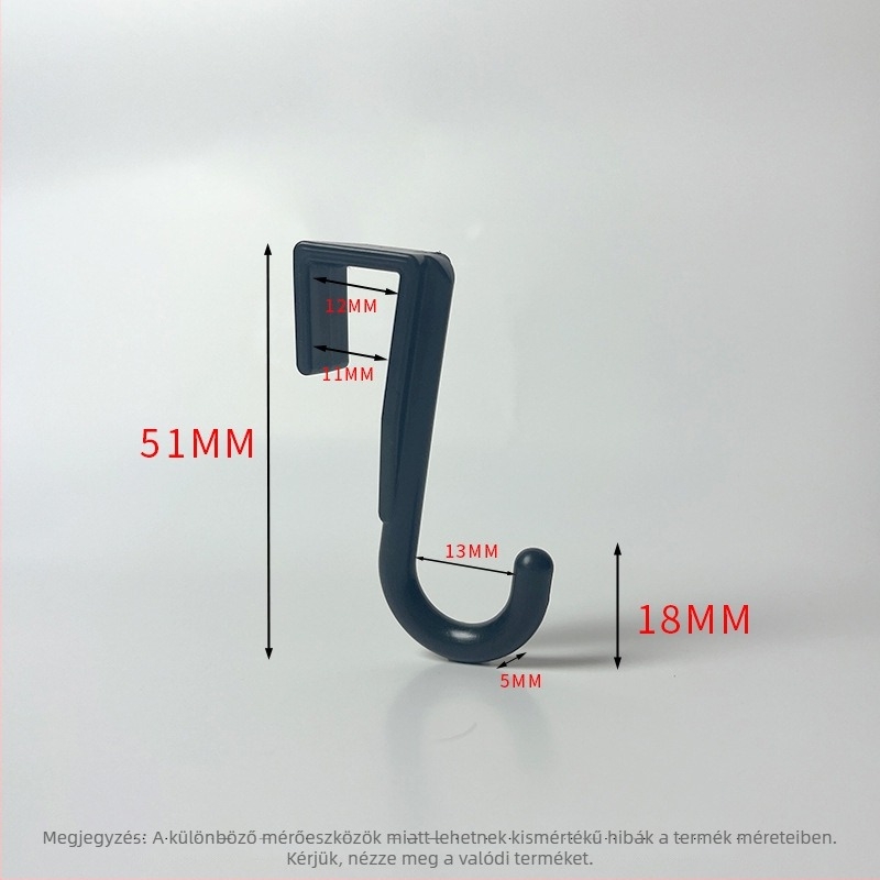 Műanyag kártyaakasztó – polírozott felület, minimalist stílus, furat nélküli telepítés. Anyag: műanyag; Márka: Gies; Termékkód: New plastic card hook