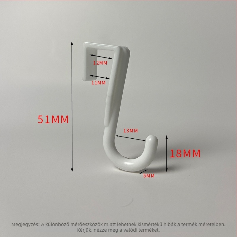 Műanyag kártyaakasztó – polírozott felület, minimalist stílus, furat nélküli telepítés. Anyag: műanyag; Márka: Gies; Termékkód: New plastic card hook