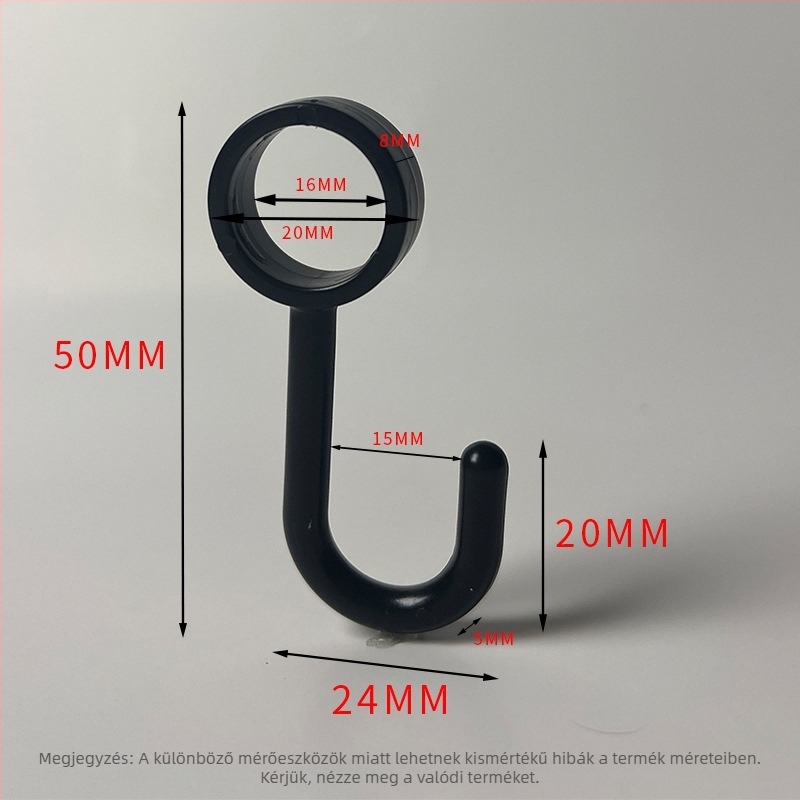 Műanyag kártyaakasztó – polírozott felület, minimalist stílus, furat nélküli telepítés. Anyag: műanyag; Márka: Gies; Termékkód: New plastic card hook