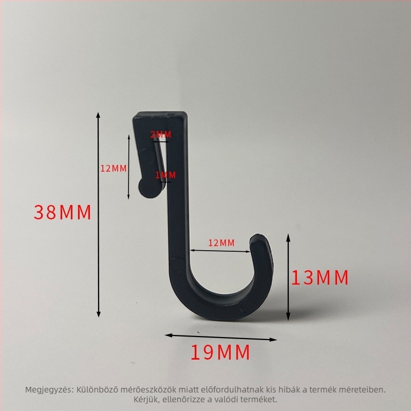 Műanyag kártyaakasztó – polírozott felület, minimalist stílus, furat nélküli telepítés. Anyag: műanyag; Márka: Gies; Termékkód: New plastic card hook