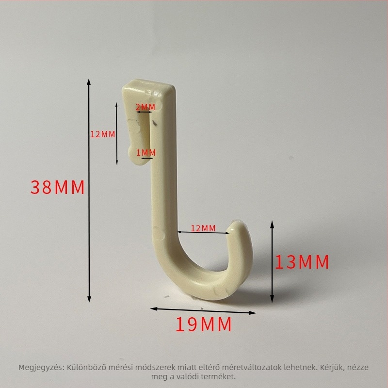 Műanyag kártyaakasztó – polírozott felület, minimalist stílus, furat nélküli telepítés. Anyag: műanyag; Márka: Gies; Termékkód: New plastic card hook