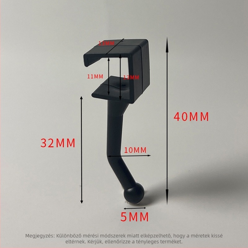 Műanyag kártyaakasztó – polírozott felület, minimalist stílus, furat nélküli telepítés. Anyag: műanyag; Márka: Gies; Termékkód: New plastic card hook
