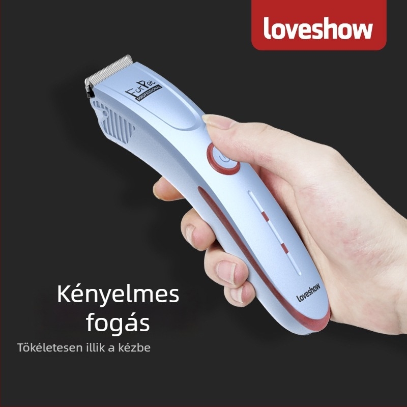 Akomei L1+ elektromos állatnyíró – professzionális groomingszerszám kutyáknak, nyulaknak és macskáknak; mancs szőrzetének vágása
