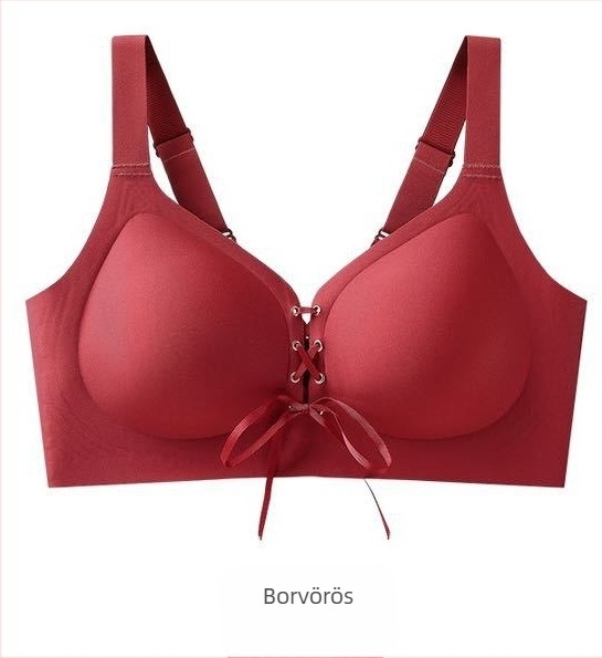 Melltartó 3/4 kosárral, vékony formázott kosarak, rögzített vállpántok, hátul négy sor zár, nylon anyag