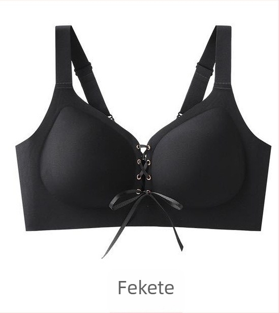 Melltartó 3/4 kosárral, vékony formázott kosarak, rögzített vállpántok, hátul négy sor zár, nylon anyag