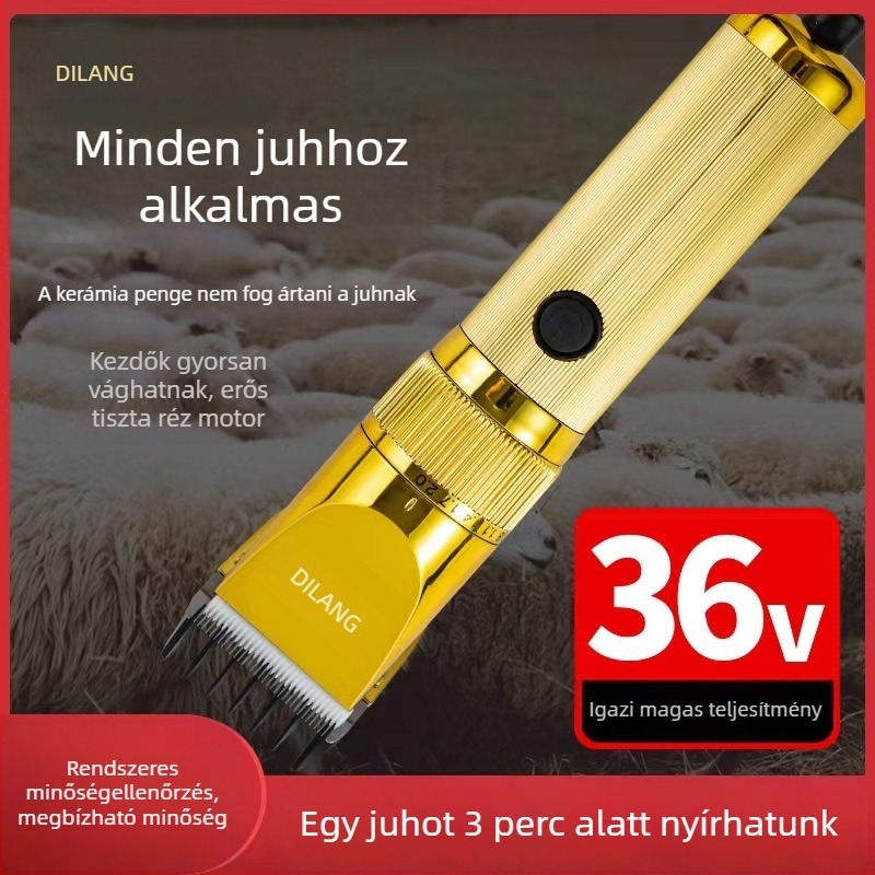 Elektromos kutya clipper kerámiapengével, 36.0V, Emperor Wolf