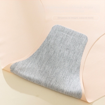 Kismama fehérnemű, varrás nélküli, lélegző, alacsony derék, pamut bélés, Nylon/Elasztán szövés