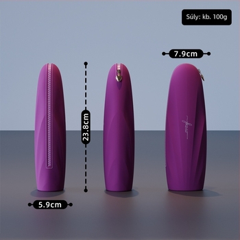 Sminkecset tároló táska, szilikonból készült, hordozható szervező utazáshoz és otthoni használatra