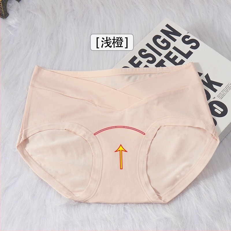 Terhes nőknek készült bugyi modal pamutból, lélegző és antibakteriális, középmagas derék, meghosszabbított szeméremrész viszkóz béléssel (80–90%)