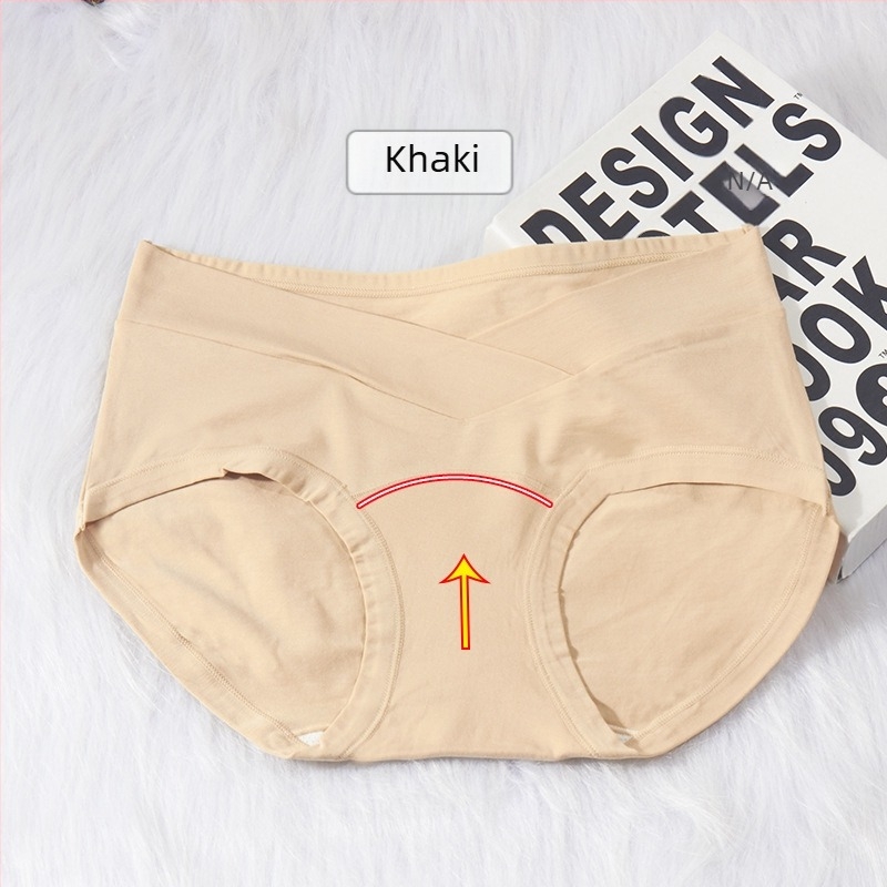 Terhes nőknek készült bugyi modal pamutból, lélegző és antibakteriális, középmagas derék, meghosszabbított szeméremrész viszkóz béléssel (80–90%)