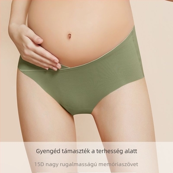 100% pamut terhes nők alsónemű, nyárra, vékony, lélegző, varrat nélküli, alacsony derékkal, antibakteriális, magas elasztikusság a csípő emeléséhez és a pocak támogatásához