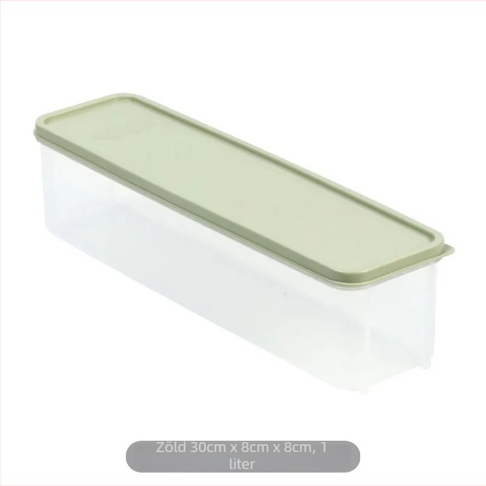 KUCOCO konyhai tároló doboz, PP, négyzetes formájú, 501-800 ml, Mikrohullámú sütőben használható