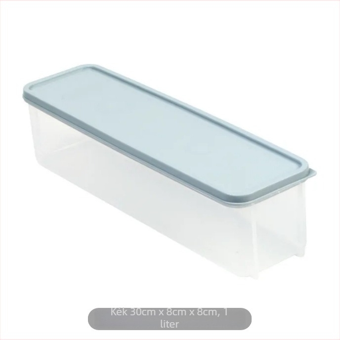 KUCOCO konyhai tároló doboz, PP, négyzetes formájú, 501-800 ml, Mikrohullámú sütőben használható