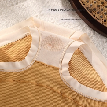 Kismama magas derekú alsónadrág hasi támasz, Modal-Viszkóz anyag, belső Mulberry selyem bélés, lélegző és antibakteriális