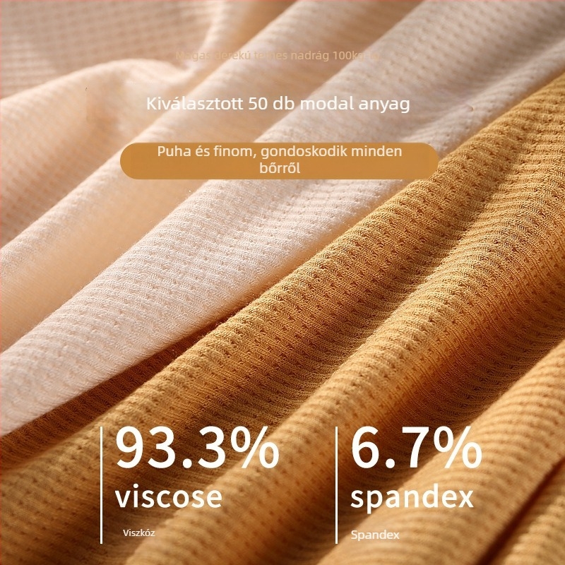 Kismama magas derekú alsónadrág hasi támasz, Modal-Viszkóz anyag, belső Mulberry selyem bélés, lélegző és antibakteriális