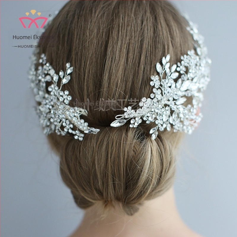 Rhinestone hajcsat, duckbill klips, eredeti dizájn, kézzel készített, modell J6223