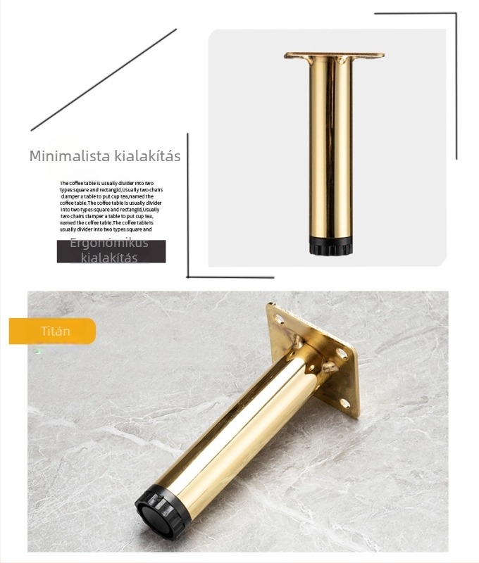 Y alakú fém bútorlábak – modern minimalist stílus, anyag: hidegen hengerelt acél, márka Xinhuaxuan, modell FJJ, felhasználási terület: bútorok
