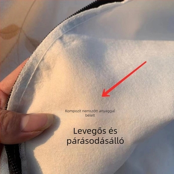 Paplan tároló táska, kubus alakú, poliészter, szállításra és költöztetésre, paplanok és egyéb tárgyak számára