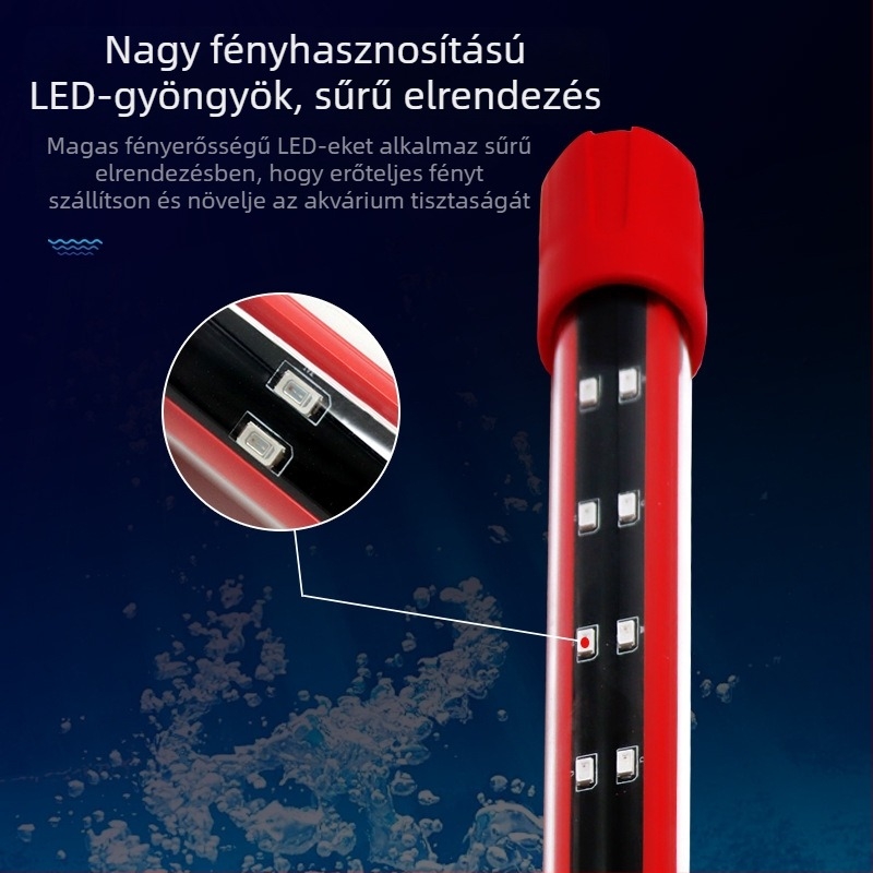 LED akváriumi lámpa — Fishy márka, több teljesítmény opció az akvárium világításához