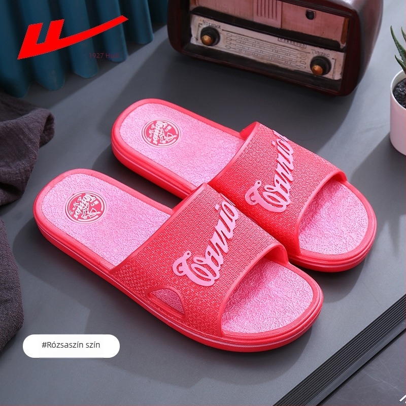 Férfi PVC beltéri papucs, csúszásmentes vastag talppal, nyitott orrú, injektált öntésű kivitel