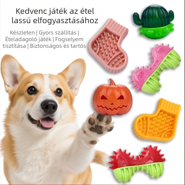 Mengcheng szilikon rágójáték kutyáknak és macskáknak, jutalomfalat adagolós, 100 darabos doboz