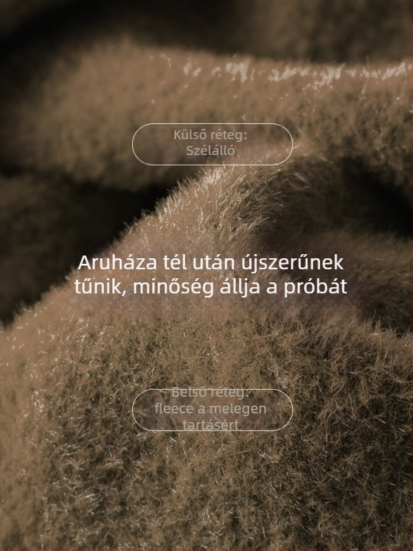 Férfi pulóver magas gallérral, karcsúsított szabás, hosszú ujjú, vastag téli kötött anyag
