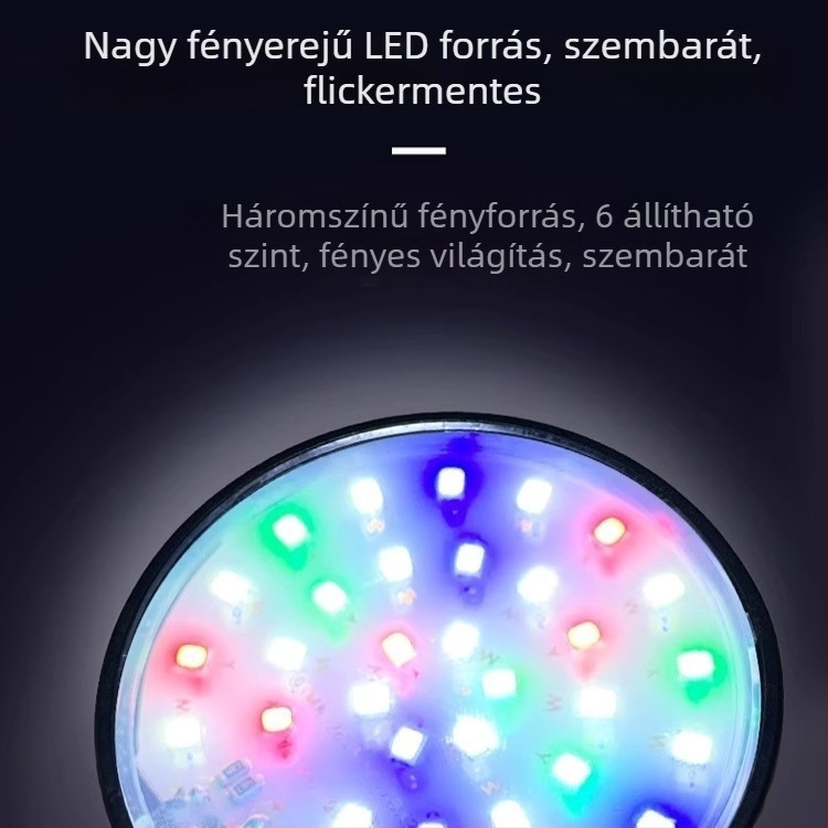 Akvárium LED világítás ABS házban, 120 g, növényvilágításhoz