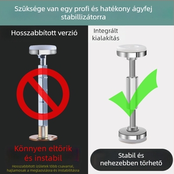 Éjjeliszekrény tartó tiltás elleni stabilizátorral; 201 rozsdamentes acél; Modell TGV-75; Márka zmkam; Hálószoba számára; Öntvény