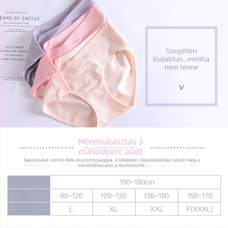 Modal terhes fehérnemű, alacsony derék, pamut ágyékbetéttel, terhességre és a szülés utáni időszakra