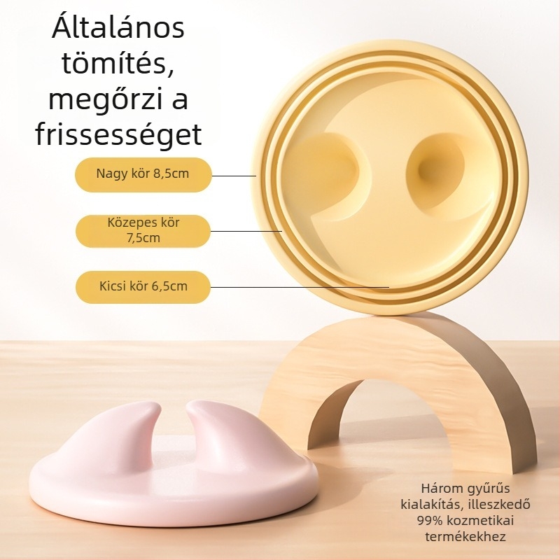 Háziállatok konzervfedő tető beépített kanállal, TPE anyag, Seven oh márka, csomagolás: doboz 400