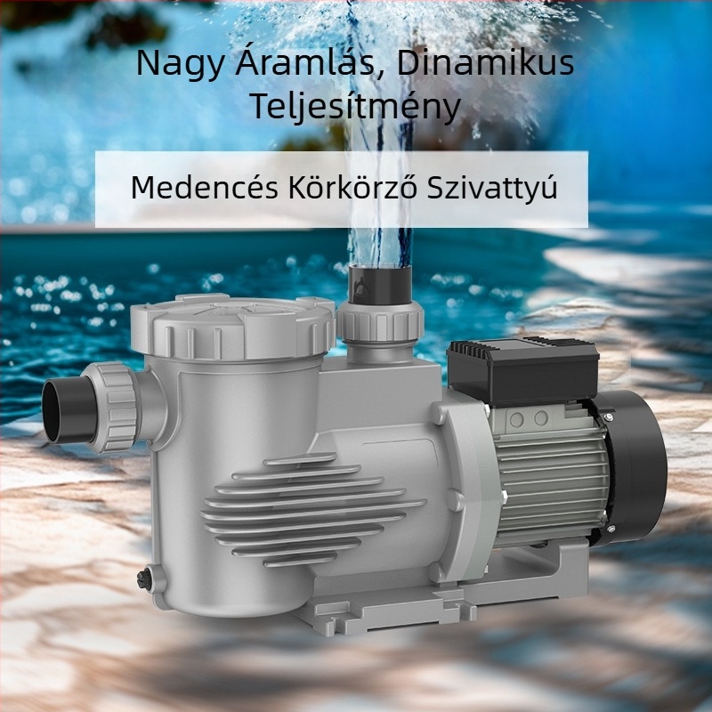 Sensen tavak önszívó körkörös szivattyú, műanyag, 550–900 W, alkalmas tavakhoz és kertbeli szökőkutúthoz